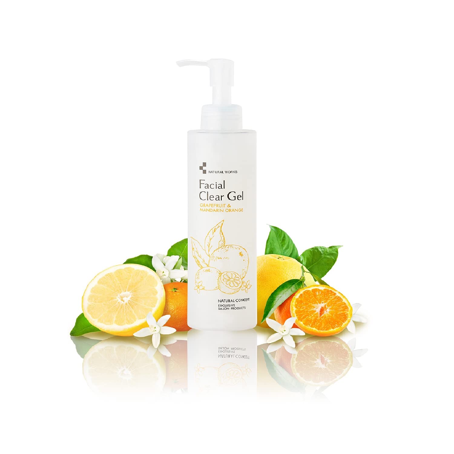 Natural Works Facial Clear Gel 200ml for Japanese Skincare