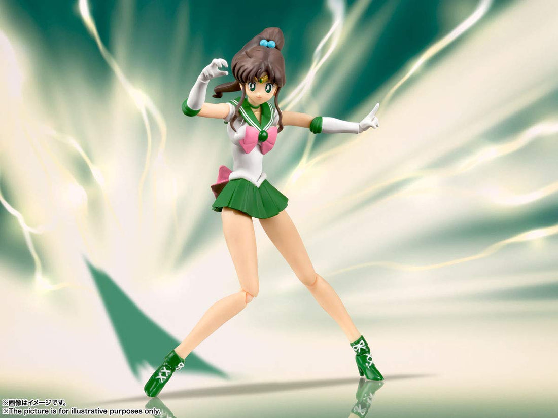 TAMASHII NATIONS S.H.Figuarts Sailor Jupiter -Animation Color Edition- (Reissue) Approx. 150mm