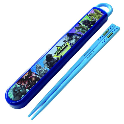 TOHO Godzilla Slide Chopsticks and Case Set for Ages 15 and Up