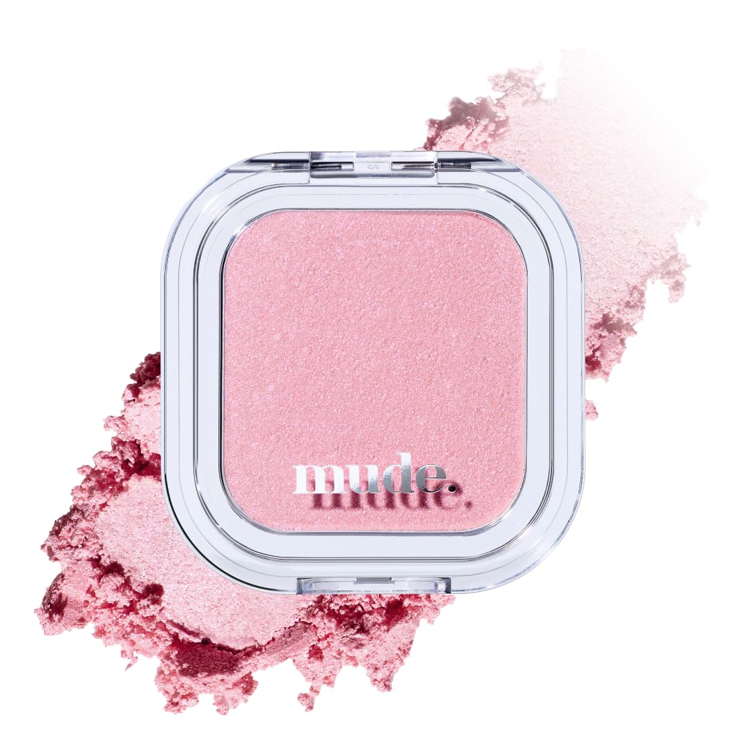 mude Highlight Face Filler Highlighter PO01 Disco Powder Glow