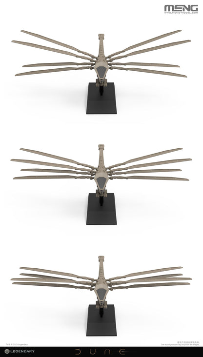 MENG Dune Atreides Ornithopter Non-Scale Model Approximately 95mm