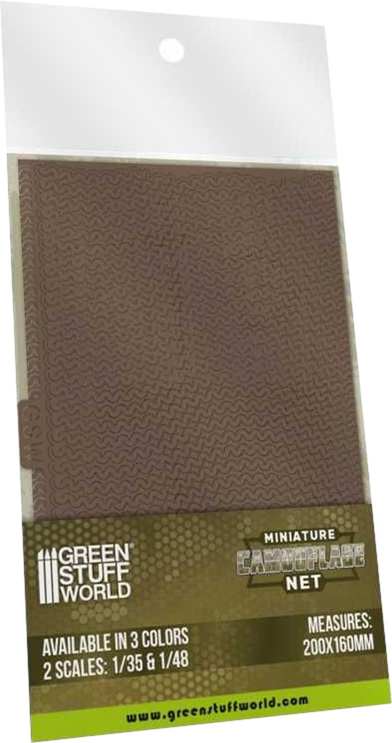 Green Staff World 1/48 Miniature Camouflage Netting for Scale Models