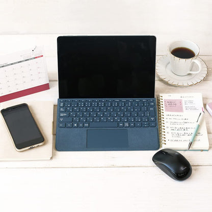 LABCLIP B6 Slim Notebook with Horizontal Lines in Gray