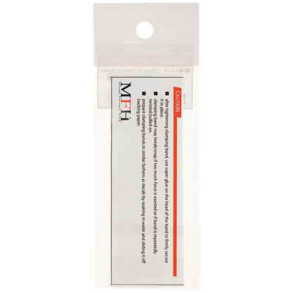 Model Factory Hiro White Ties for Models 30 Pieces