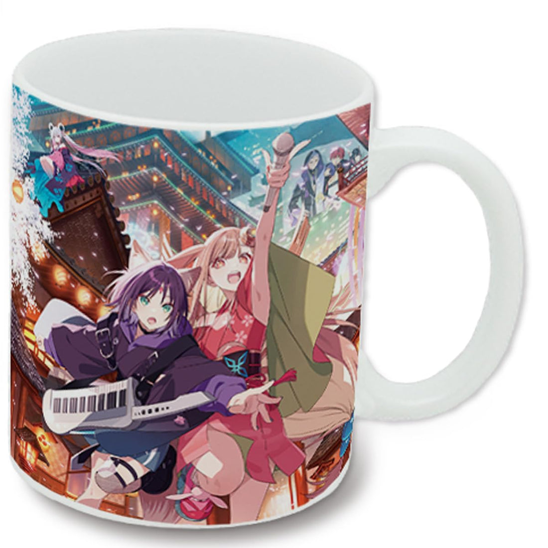 License Agent Super Kaguya-hime! Mug, Main Visual UPAN-C002-m01, 95 × 82 mm