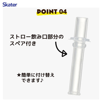 Skater Kids Water Bottle with Straw 480ml Thomas the Tank Engine