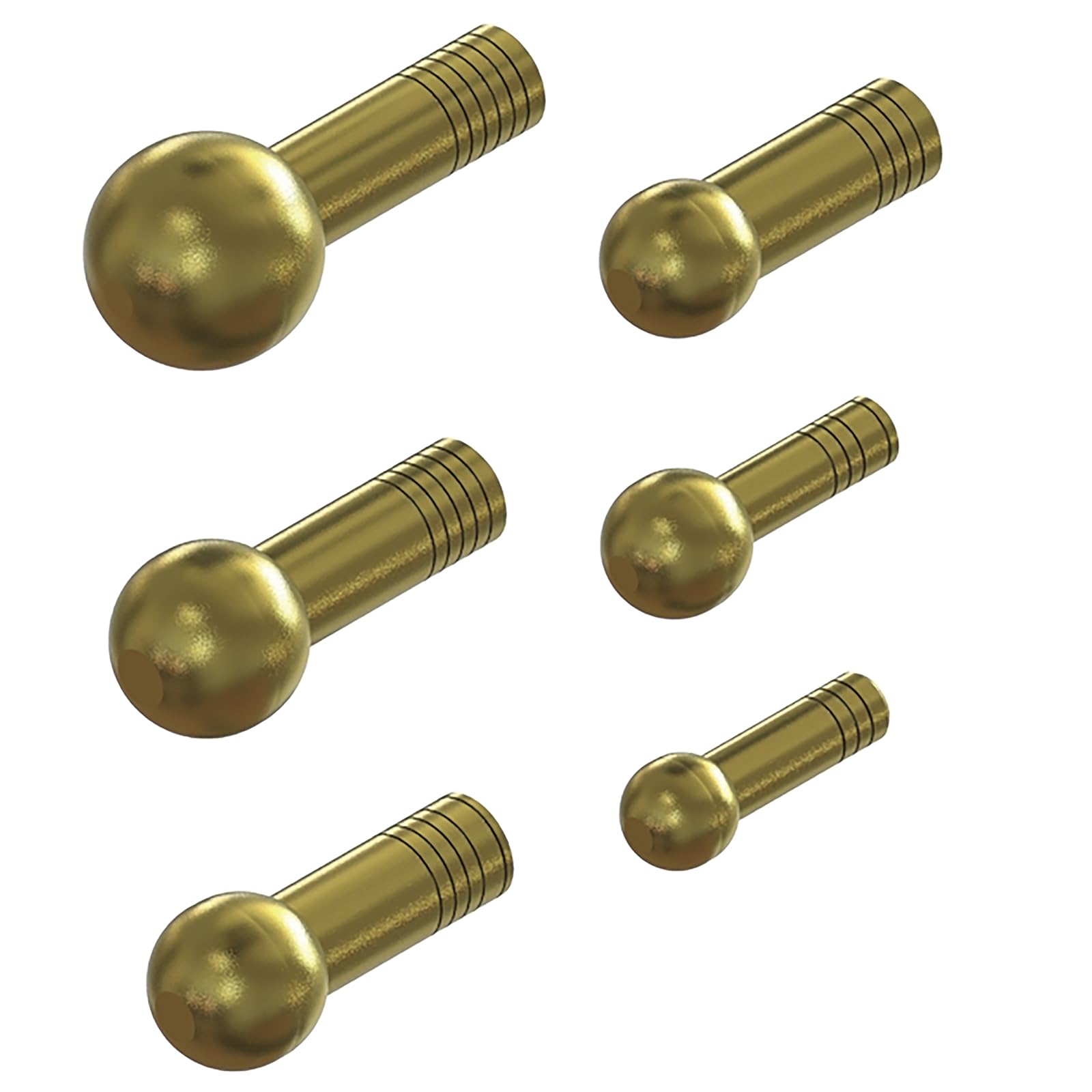 Modelart Non-Breakable Ball Joints Set of 6 for Scale Models