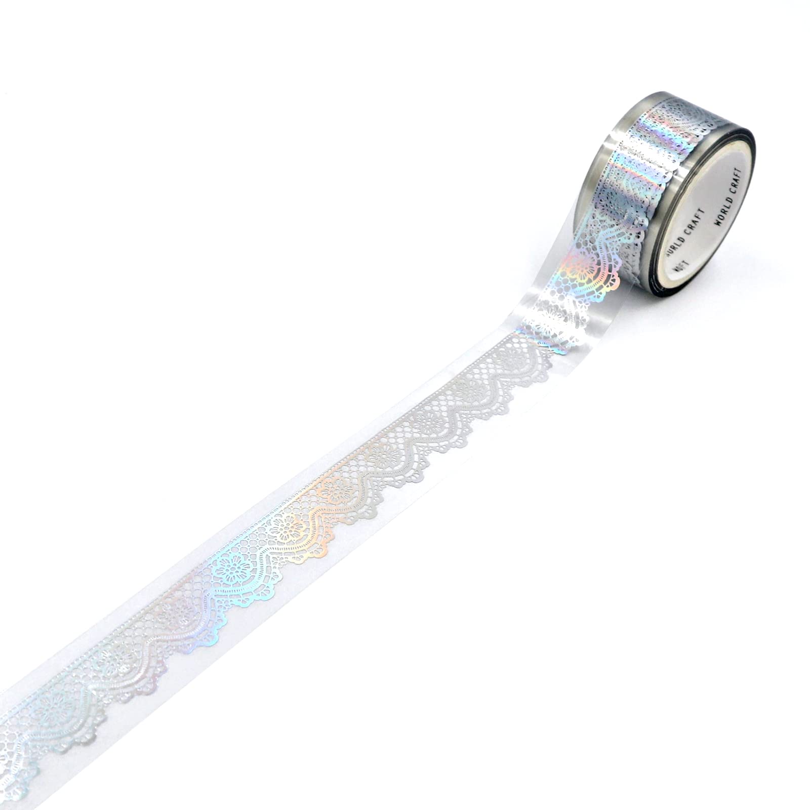 World Craft Masking Tape Rainbow Aurora Foil 20mm