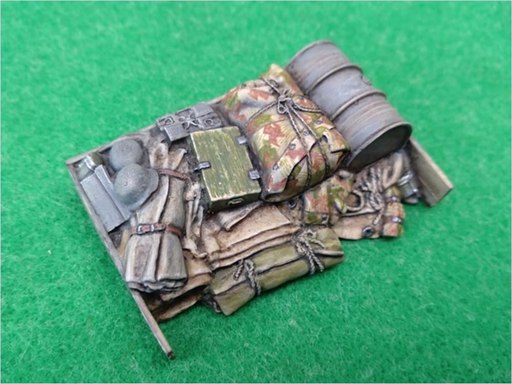 Workshop Shin 1/35 Rear Cargo Set for Panzer IV Resin Kit