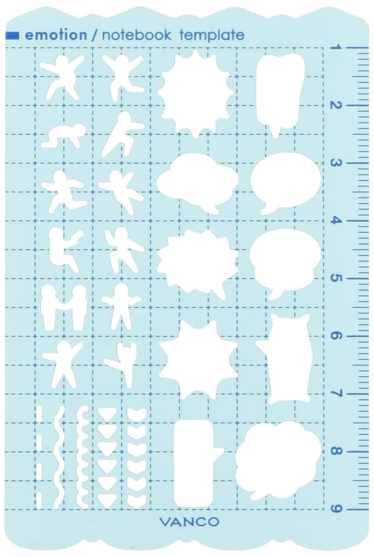 Vanco Emotion Notebook Template for Creative Planning