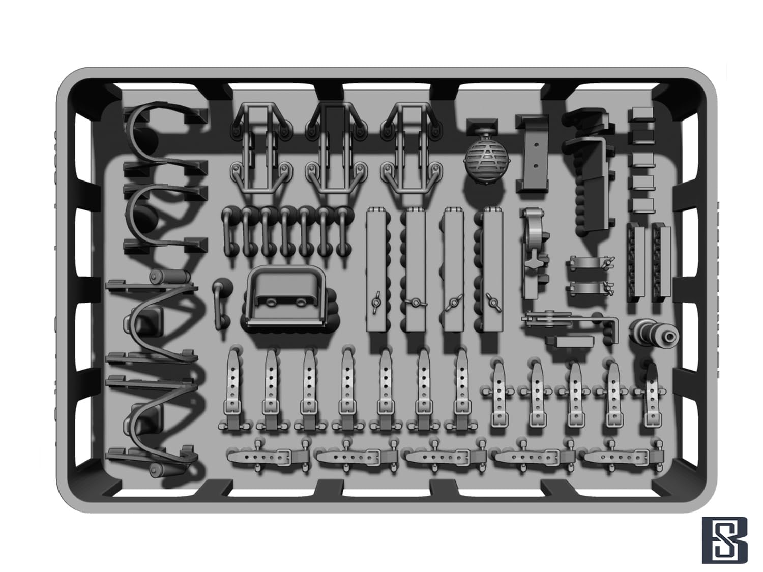 BSK Model 1/35 Scale M36 Jackson Tank Detail Parts Set