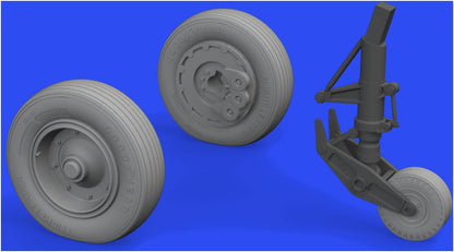 Eduard 1/48 Scale Douglas A-1J Skyraider Wheel Model Parts