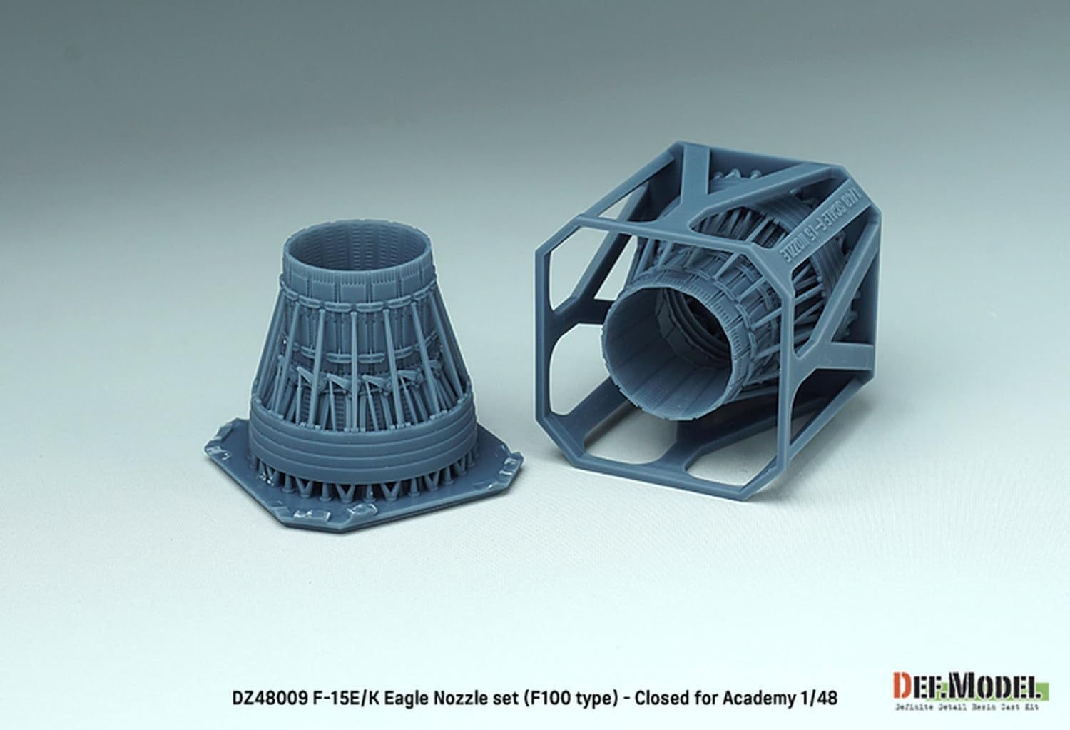 DEF.MODEL F100 Engine Nozzle Set for F-15E and F-15K 1/48 Scale Model