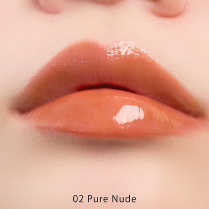 to/one Petal Blooming Gloss 02 Pure Nude Lip Gloss Hydrating Shine
