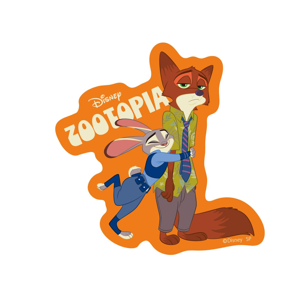 Small Planet Zootopia Character Sticker Set for Collectors