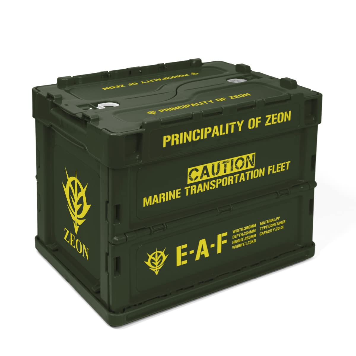 Groove Garage Folding Container OD-S Olive Drab for Model Kits