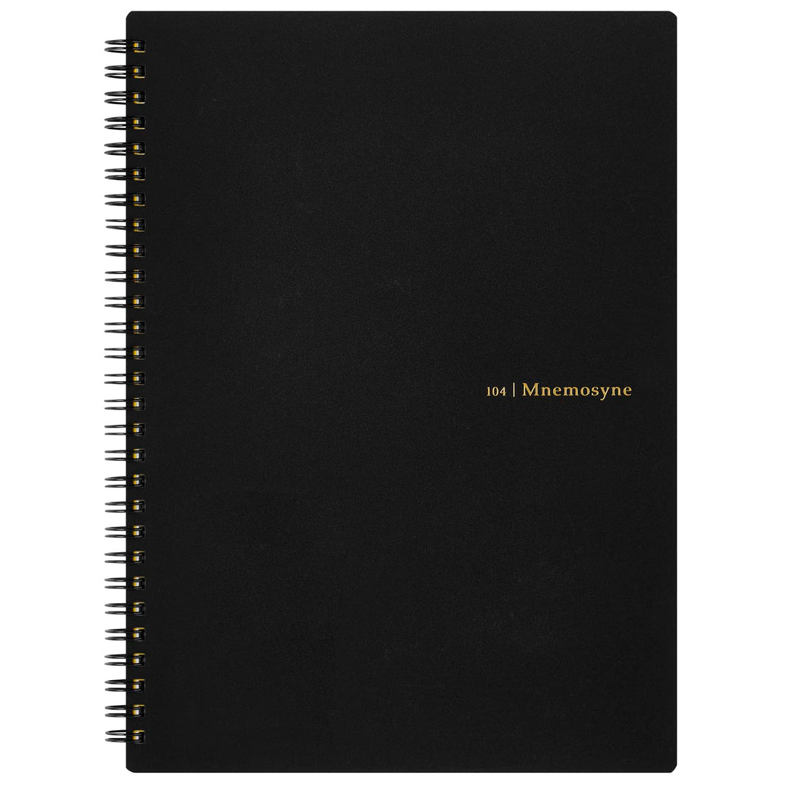 Maruman Mnemosyne B5 Dot Grid Ring Notebook, Black, 80 Sheets, 20th Anniversary