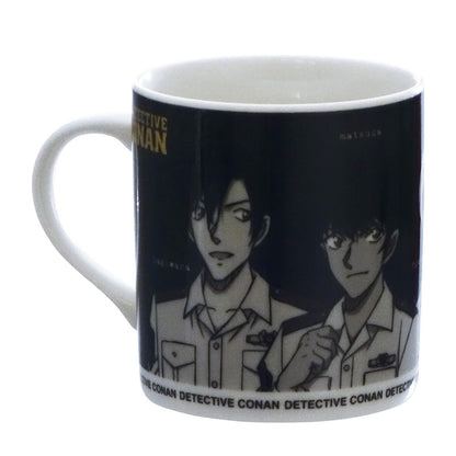 Kaneshotouki Detective Conan Mug 8cm Monochrome Made in Japan