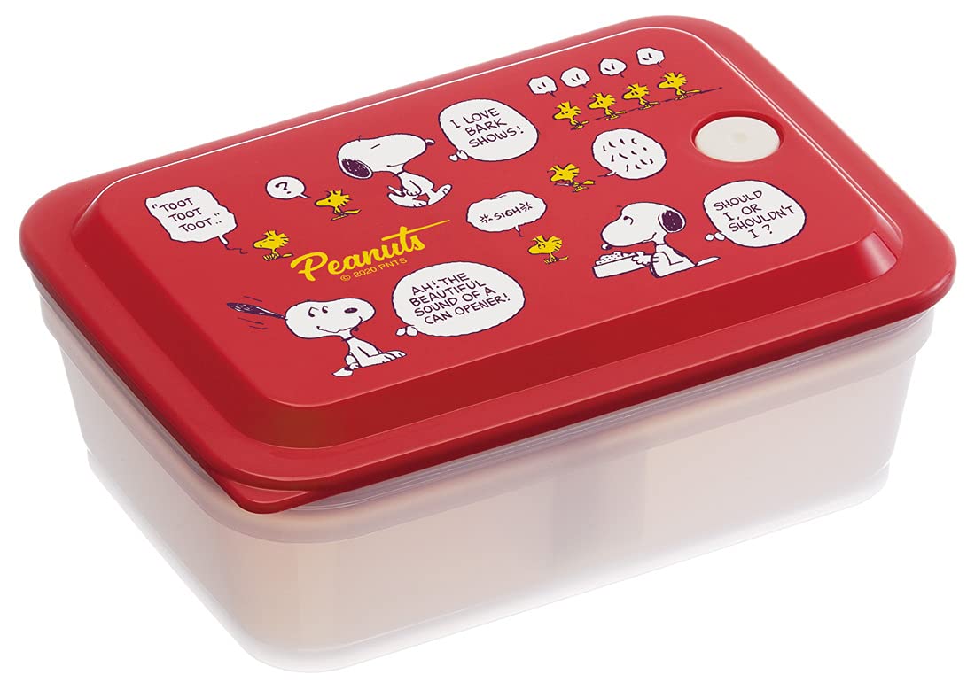 Skater Bento Box with Air Valve 600ml for Easy Packing