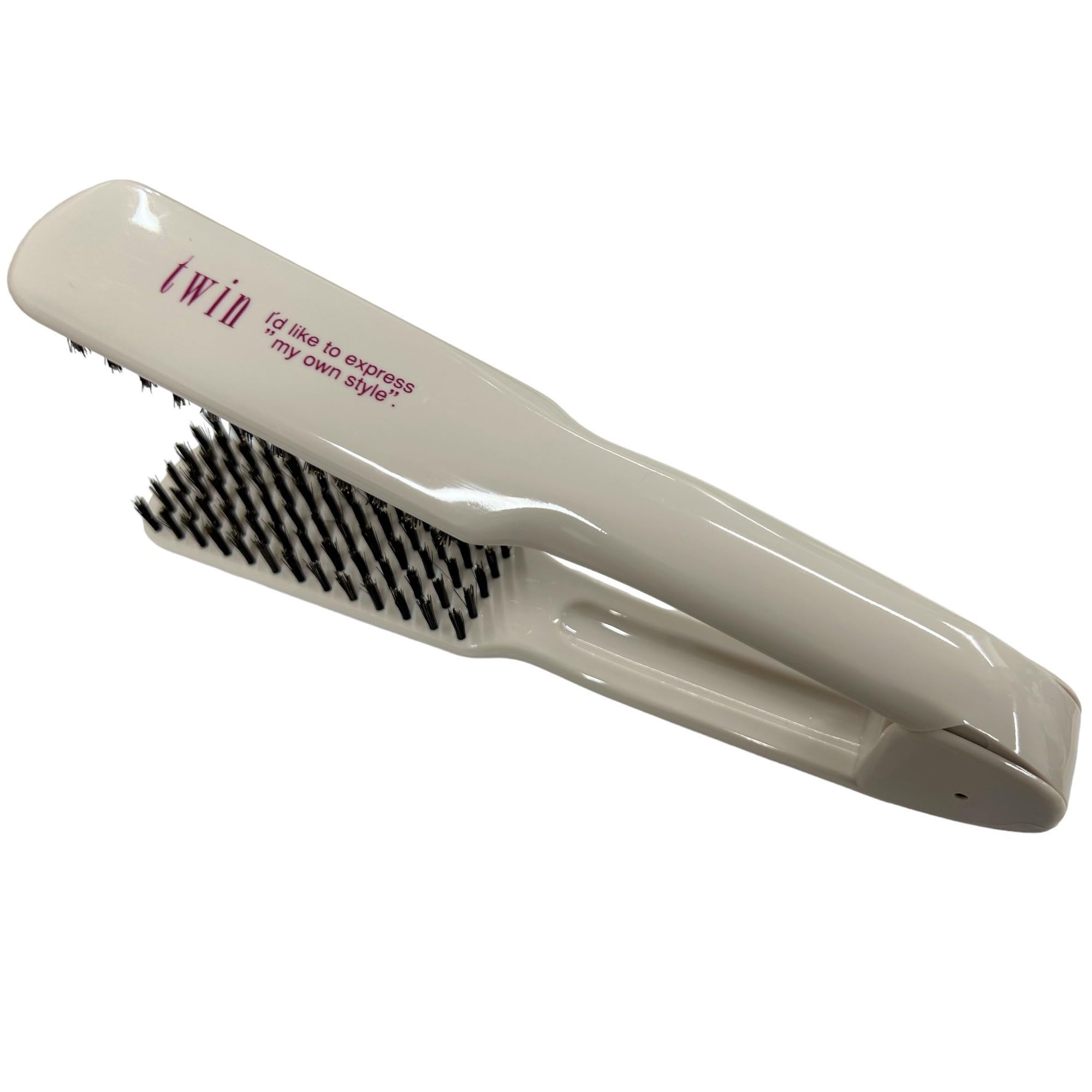 Oosakaburashi Twin Straight Brush for Effortless Styling