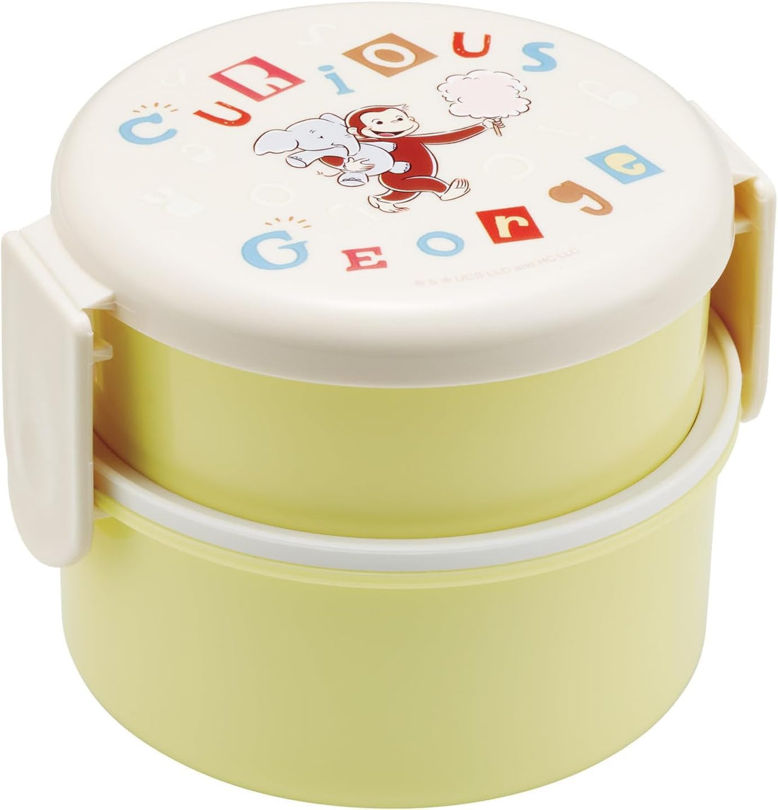 Skater Round Lunch Box 500ml with Fork for Kids