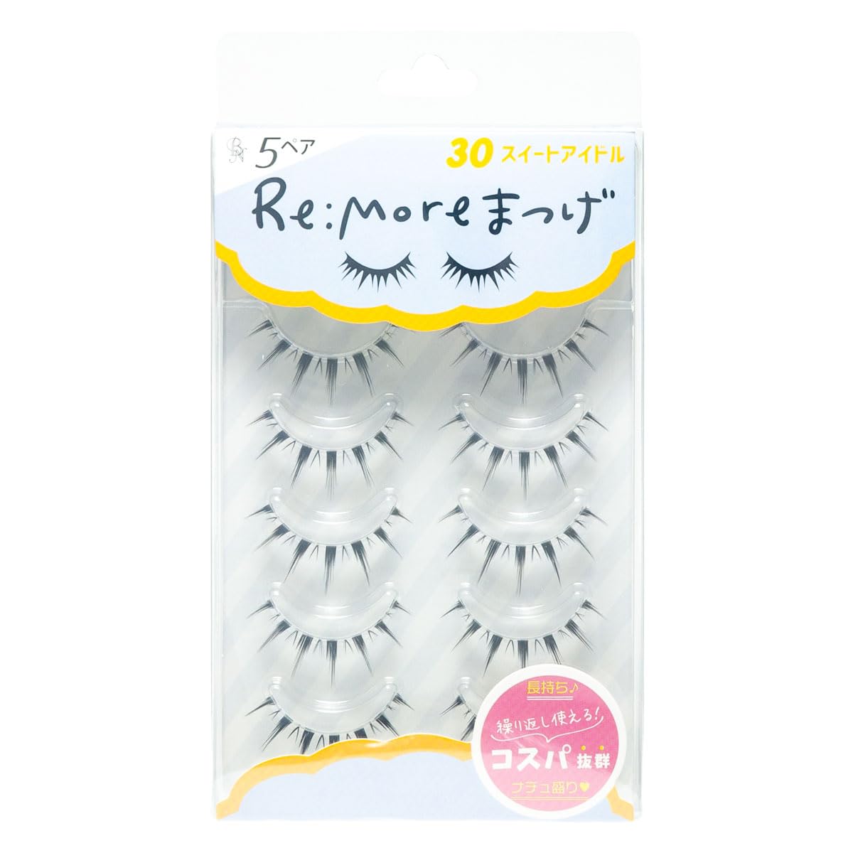 BN Limoa Eyelashes RRME-30 Sweet Idol 5 Pairs
