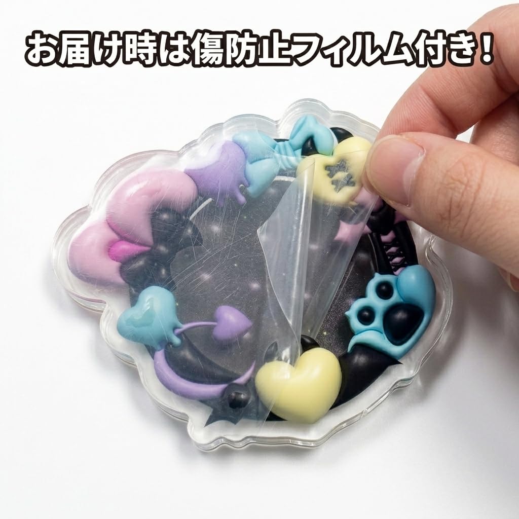 G.triGer Acrylic Badge Case for 56mm to 58mm Badges