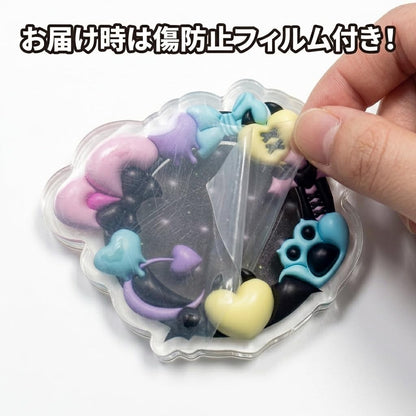 G.triGer Acrylic Badge Case for 56mm to 58mm Badges