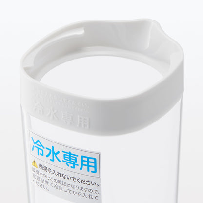 MUJI Cold Water Pitcher with Strainer 1L for Refreshing Hydration