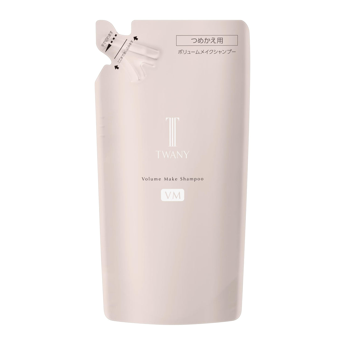 Towanii Volume Make Shampoo Refill 350ml with Herbal Garden Scent