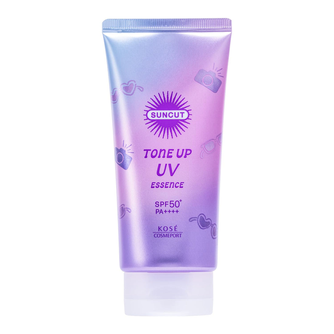 Sunkat UV Essence Lavender SPF50+ for Japanese Skincare 50ml