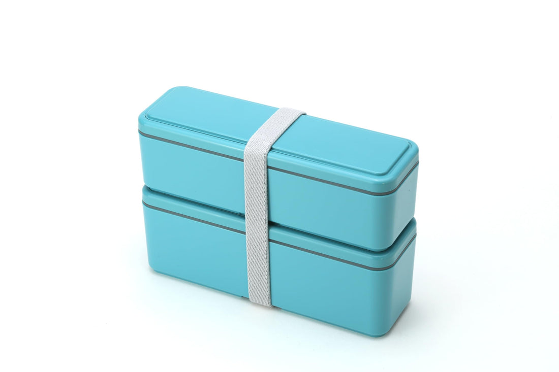 Miyoshi Seisakusho GEL-COOL Lunch Box with Integrated Ice Pack Slim S+L