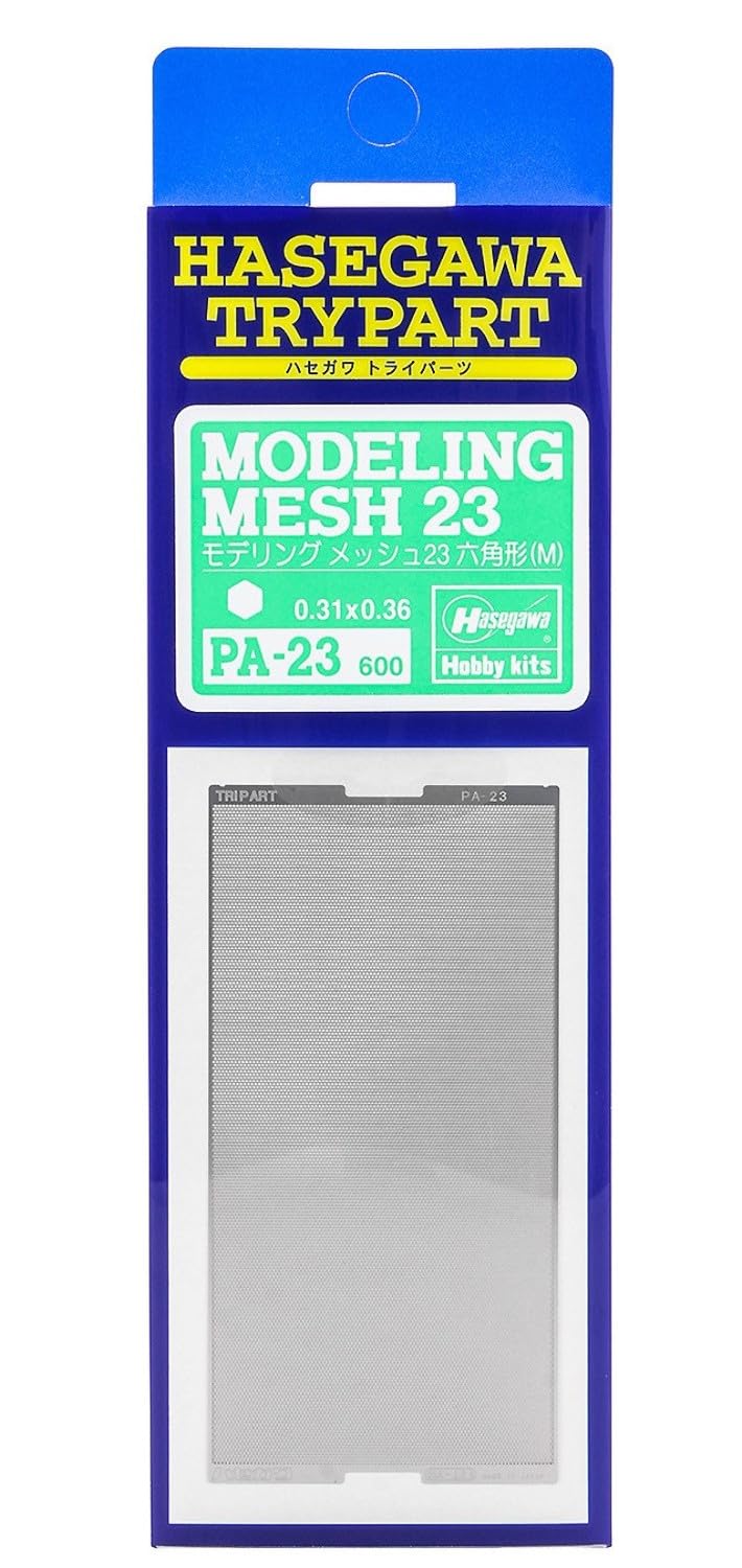 Hasegawa Modeling Mesh Hexagonal Medium for Japanese Model Kits