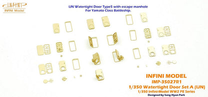 Infini Model 1/350 Scale IMP Series Japanese Navy Watertight Doors