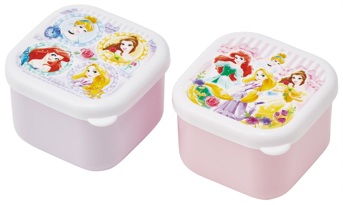 Skater Mini Lunch Box Set with Disney Princess Design 130ml