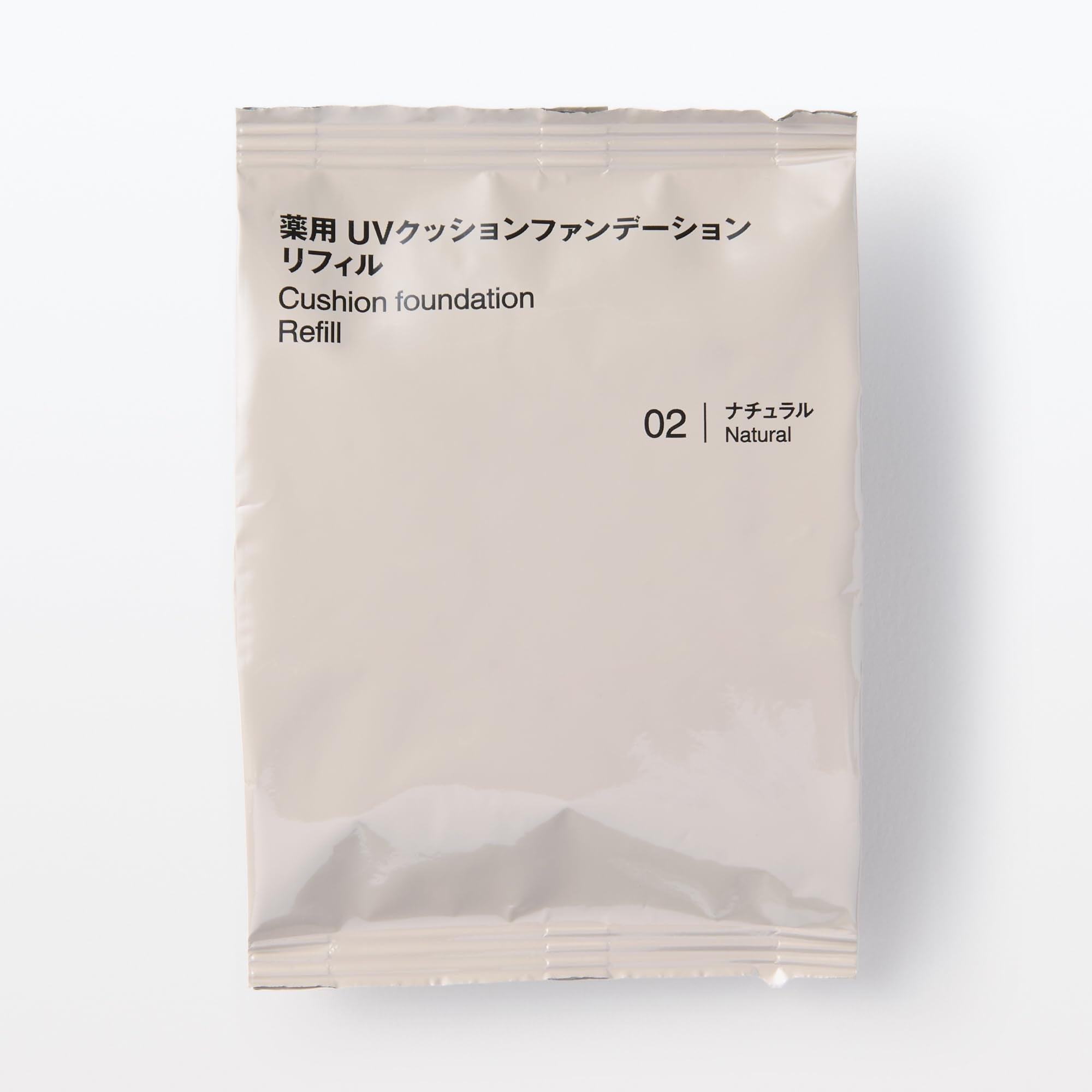 Mujirushiryouhin UV Cushion Foundation Refill SPF40 14g Natural Finish