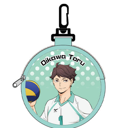 K Company Haikyuu Round Carabiner Pouch with Neoprene Material
