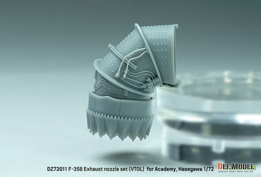 DEF.MODEL 1/72 F-35B Lightning II Engine Nozzle Set for Academy and Hasegawa Kits