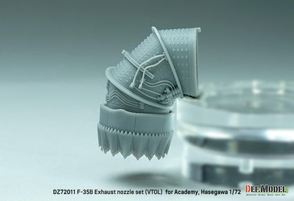 DEF.MODEL 1/72 F-35B Lightning II Engine Nozzle Set for Academy and Hasegawa Kits