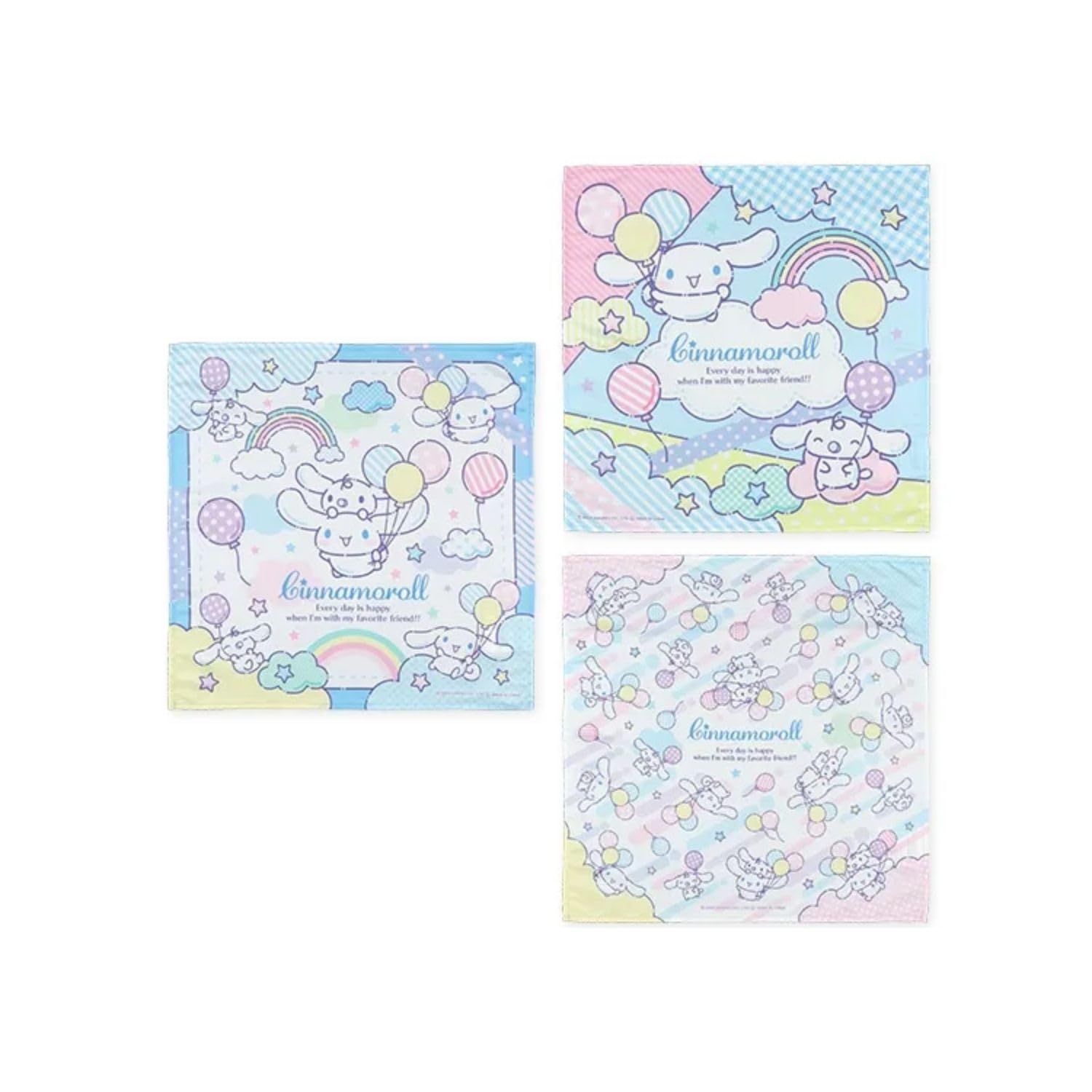 Salon de Sanrio Napkin Set with Cinnamonroll Design 43x43cm