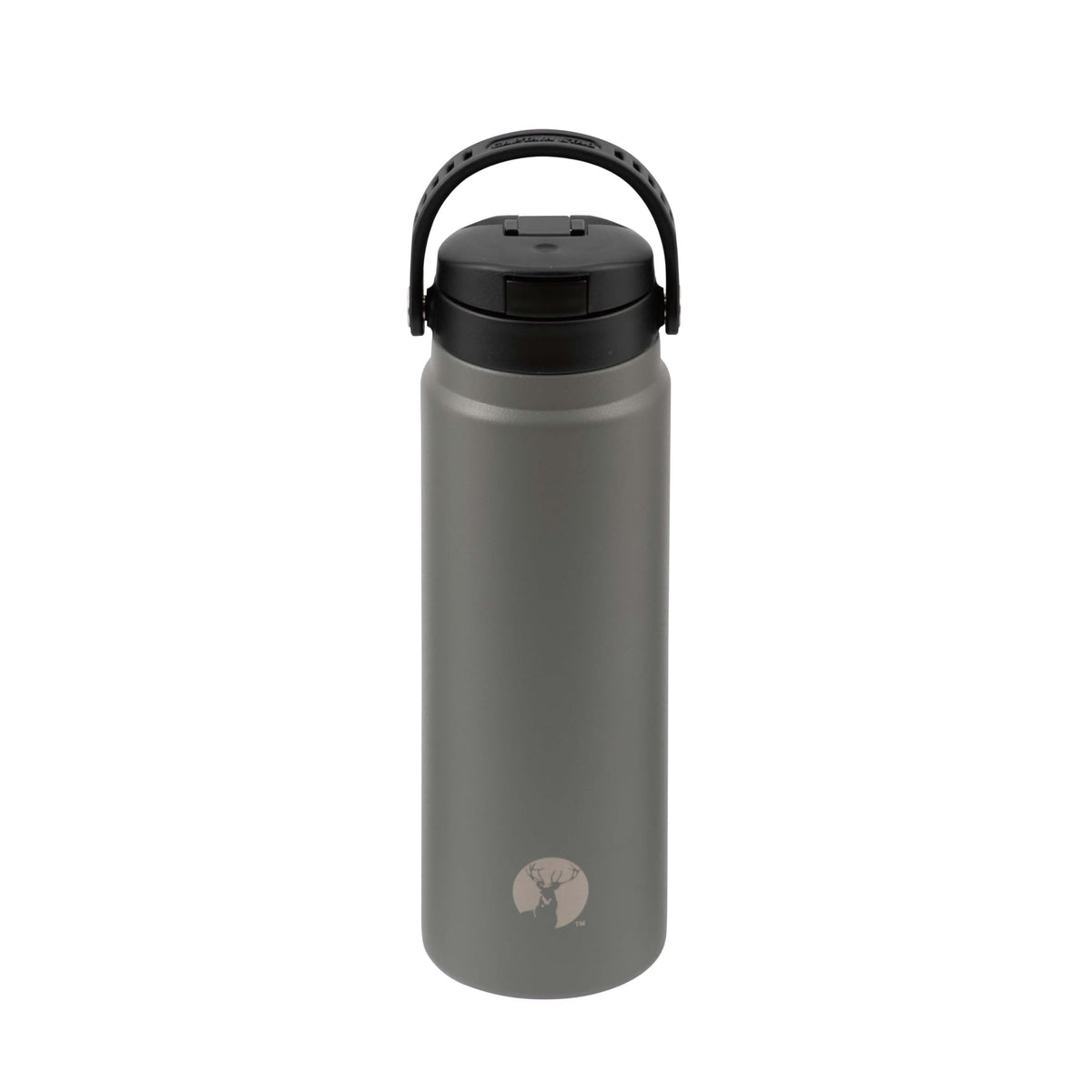 CAPTAIN STAG Sports Bottle Vacuum Insulated 600ml Gray
