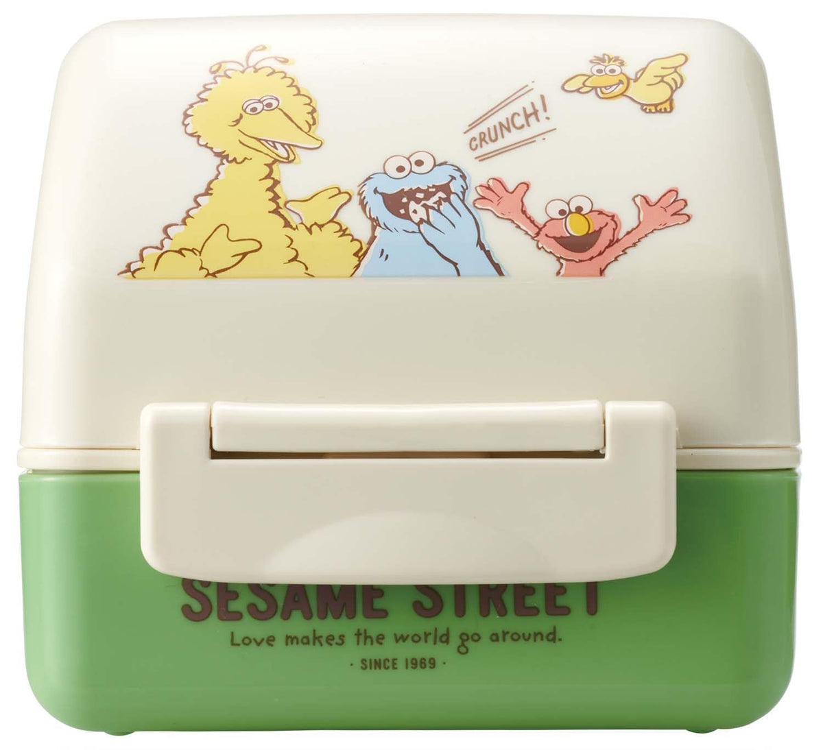 Skater Triangle Rice Ball Lunch Box with Antibacterial Features