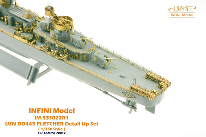 Infini Model 1/350 Scale Fletcher Class Destroyer Model Parts