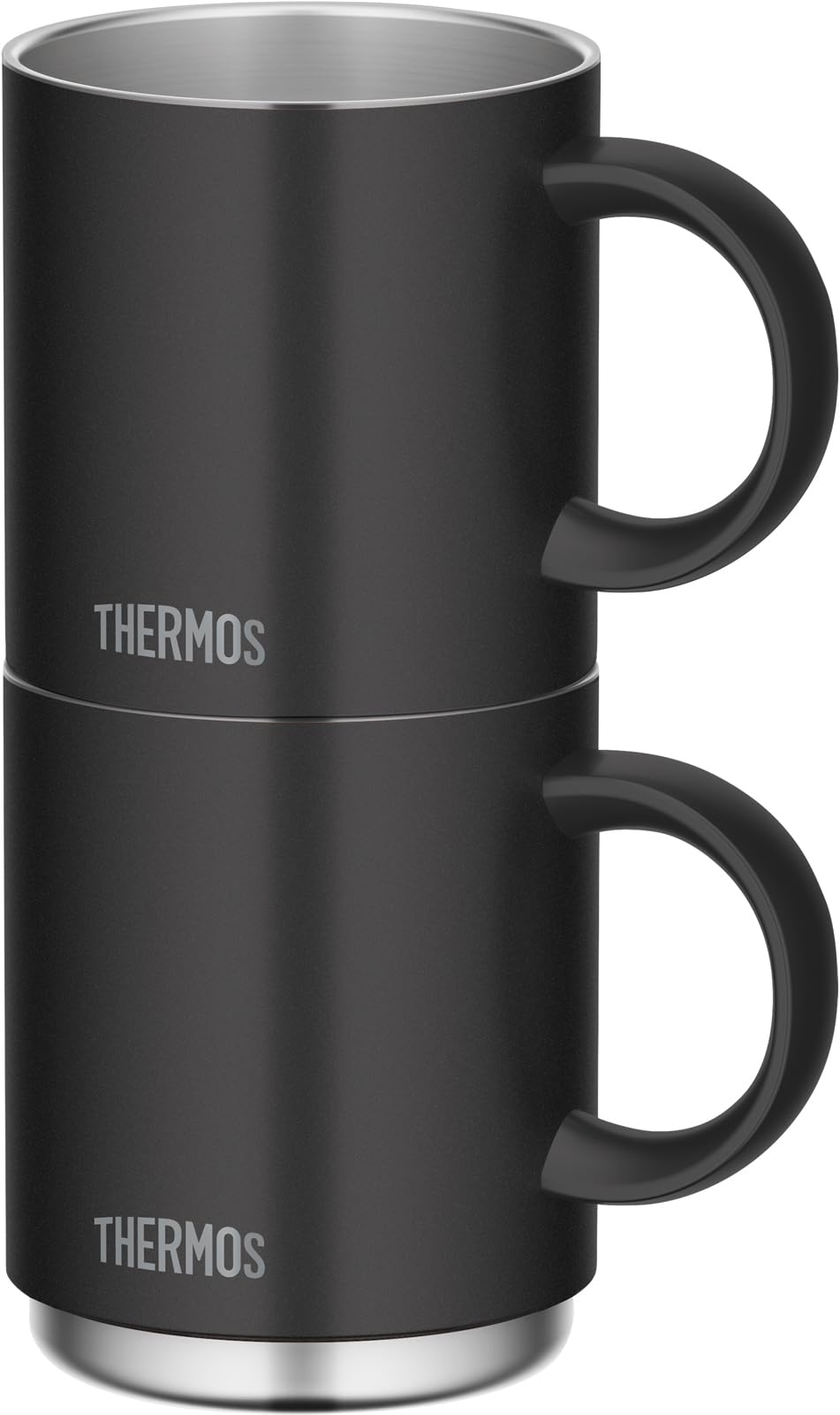 THERMOS Vacuum Insulated Mug 350ml Black for Daily Use