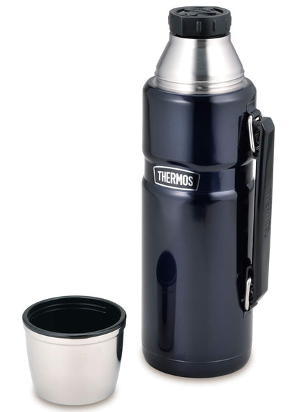 THERMOS Stainless Steel Outdoor Bottle 1.2L Midnight Blue