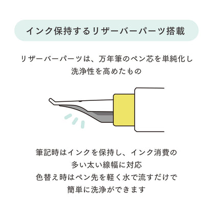 Sailor Fountain Pen Hocoro Grey for Beautiful Calligraphy