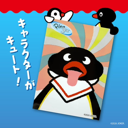 ALLONE Card Sleeves Regular Size 66x91mm Pingu Character Design 60 Pack