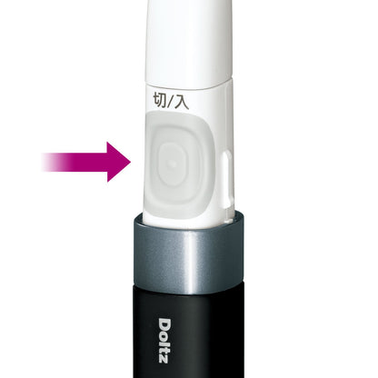 Panasonic Electric Toothbrush Pocket Doltz Extra Fine Bristles Black EW-DS42-K