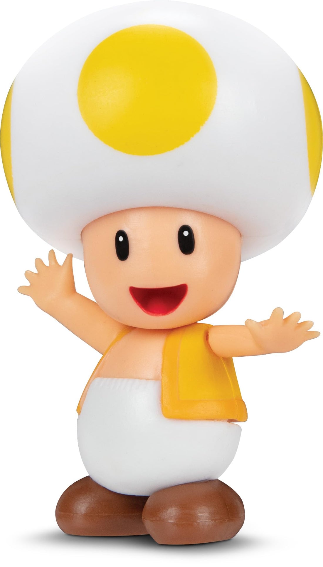 Sanei Super Mario Figure Collection Yellow Toad FCM-034