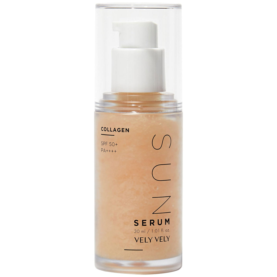 VELY VELY Collagen Sun Serum SPF50 PA++++ 30ml for Japanese Skincare
